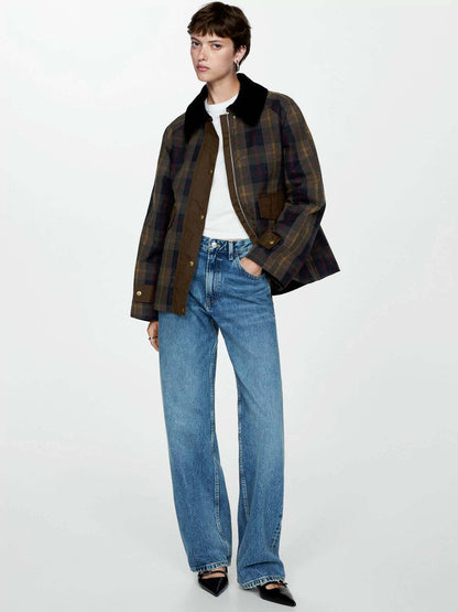 Fabiola Plaid Jacket